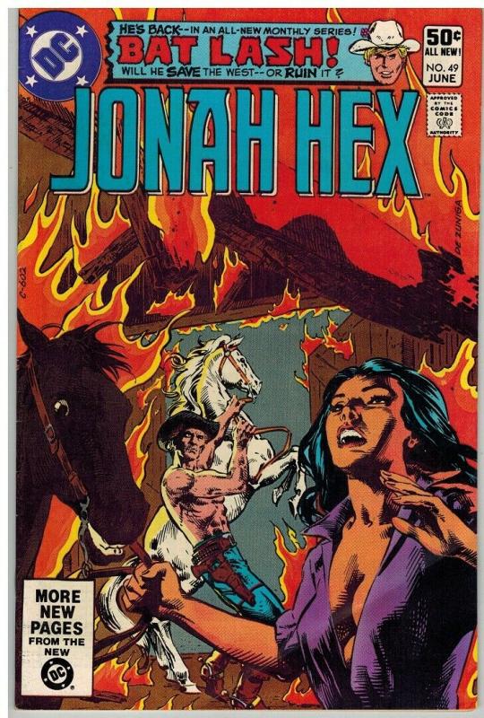 JONAH HEX 49 VG  June 1981