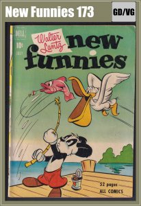 New Funnies 173 (1951) GD/VG Golden Age Dell comic