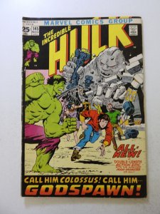 The Incredible Hulk #145 (1971) VG/FN condition