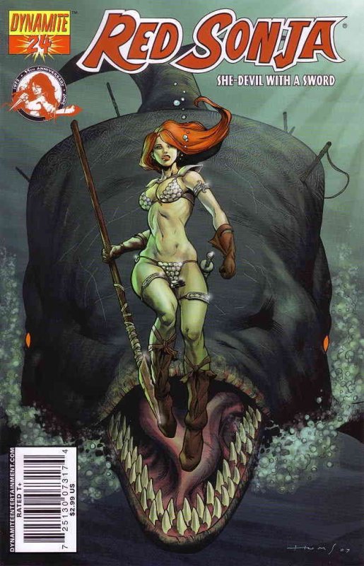 Red Sonja (Dynamite) #24C VF/NM ; Dynamite | Gregory Homs