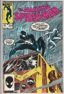 Amazing Spider-Man #254 (Jul-84) VF/NM PRICE DROP Puma Hobgoblin vs Black Spidey