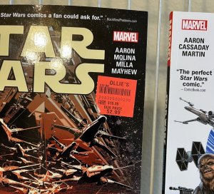 MARVEL Star Wars TPB Lot of 5 Trade Paperbacks LEIA Lando POE DAMERON Skywalker 