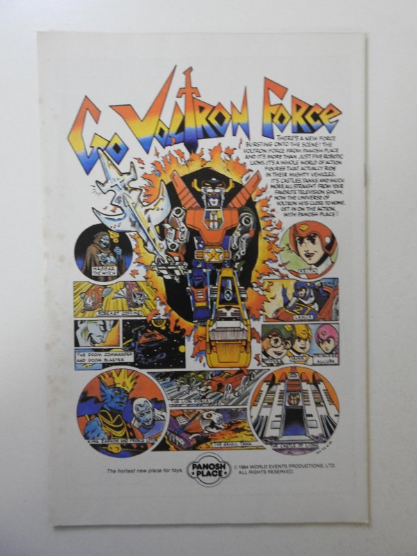 Voltron #3 Direct Edition (1985) VF Condition!