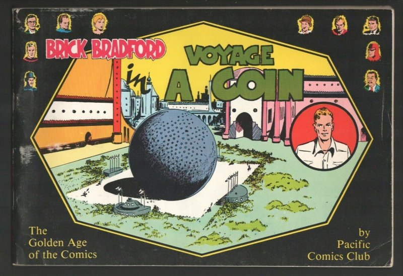 Brick Bradford-Voyage In A Coin 1976-Reprints the daily Brick Bradford comic ...