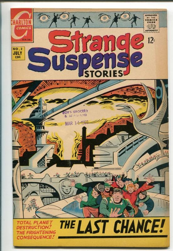 Strange Suspense Stories #2 1968- DITKO- Charlton VF