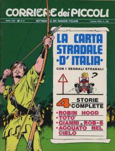 La carta stradale d'Italia