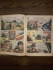 Our Army At War #29 (DC Comics 1954) [VG+] “Grounded Fighter”