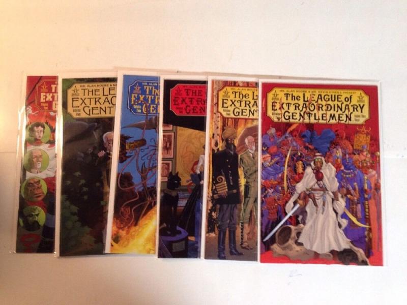 League Of Extraorindinary Gentleman Vol 2 1-6 Near Mint Lot Set Run Complete