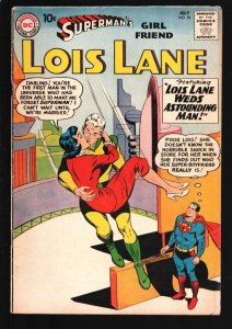 Superman's Girl Friend Lois Lane #18 1960-DC-Astounding Man marries Lois Lane...