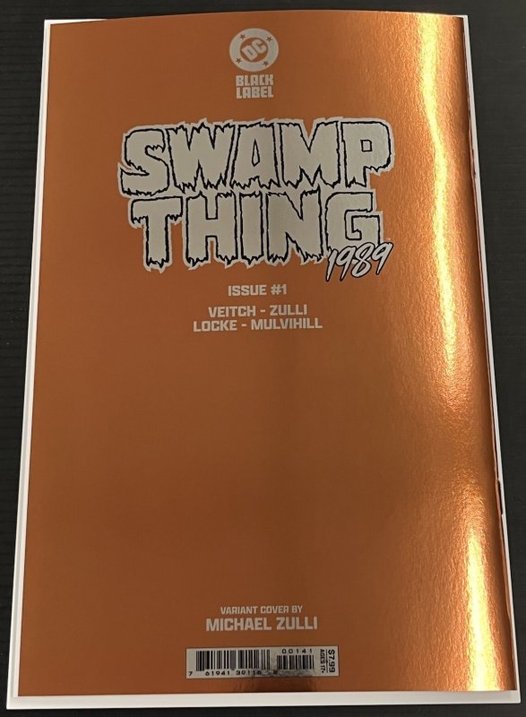 SWAMP THING 1989 #88 Cvr D MICHAEL ZULLI Foil DC Comics 2026 IN-HAND PROSHIPPER