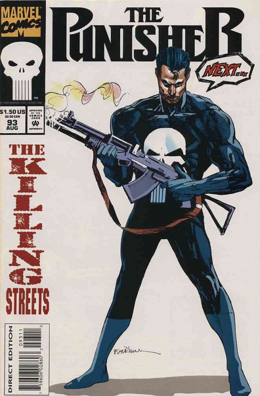 Punisher, The (2nd Series) #93 FN ; Marvel | Bill Sienkiewicz