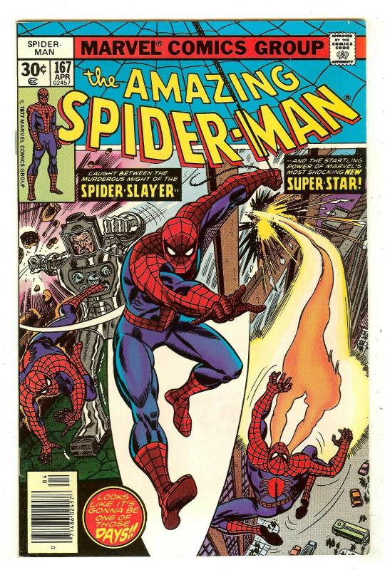 Amazing Spiderman 167   1st Will O' The Wisp