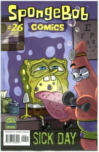 SPONGEBOB #26, NM, Square pants, Bongo, Cartoon comic, 2011, more in store