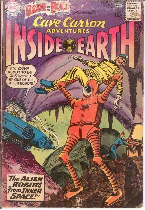 BRAVE & BOLD 33 FAIR CAVE CARSON  January 1961 COMICS BOOK