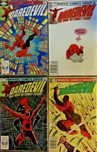 FRANK MILLER DAREDEVIL #186-189 ALL FINE/VF+ CONDITION 4 BOOK LOT