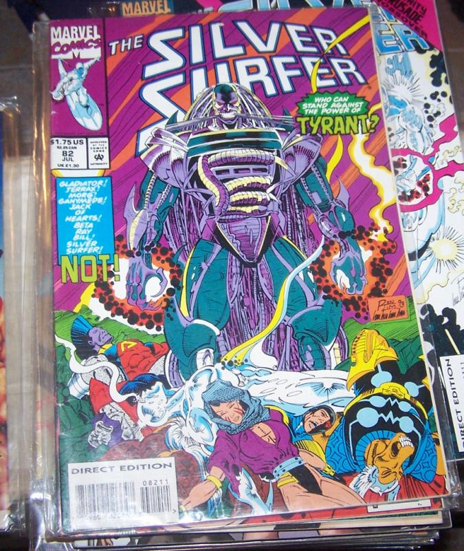 Silver Surfer 82 July 1993 Marvel Tyrant Terrax Beta