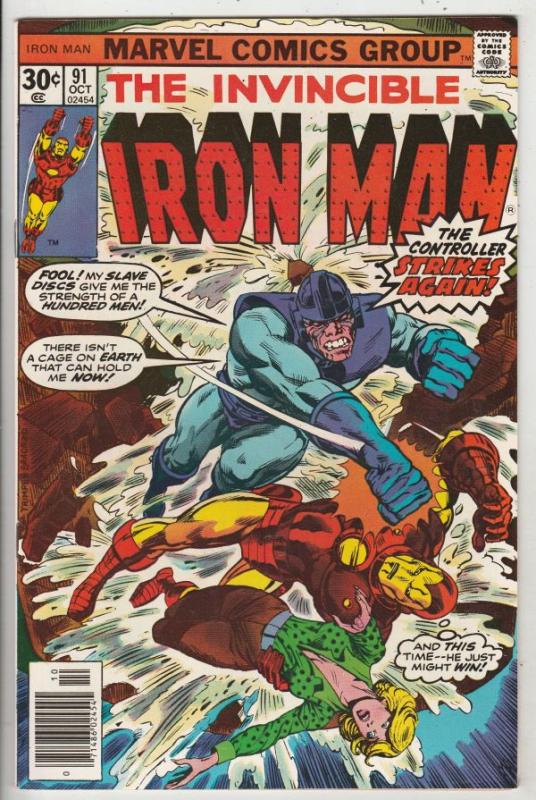 Iron Man #91 (Oct-76) NM- High-Grade Iron Man