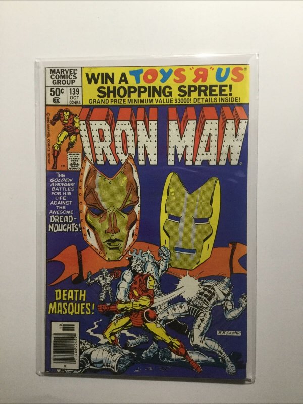 Iron Man 139 Near Mint Nm Marvel