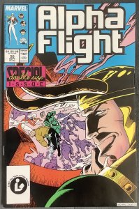 Alpha Flight #50 (1987, Marvel) Double-Sized Issue. Loki Appearance. NM
