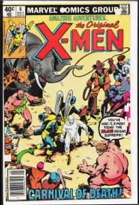 Amazing Adventures #6 Newsstand Edition (1980) X-Men