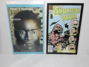 BO JACKSON SPORTS PERSONALITIES + SHORTSTOP SQUAD COMICS - FREE SHIPPING