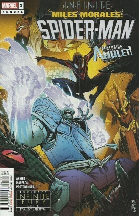 Miles Morales: Spider-man Annual (2021) #1 COMPLETE SET OF THREE COVERS.