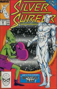 Marvel SILVER SURFER (1987 Series) #33 FN