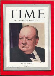 Time 9/4/1939-Winston Churchill-Nazi-Soviet Treaty-Coke ad-VG