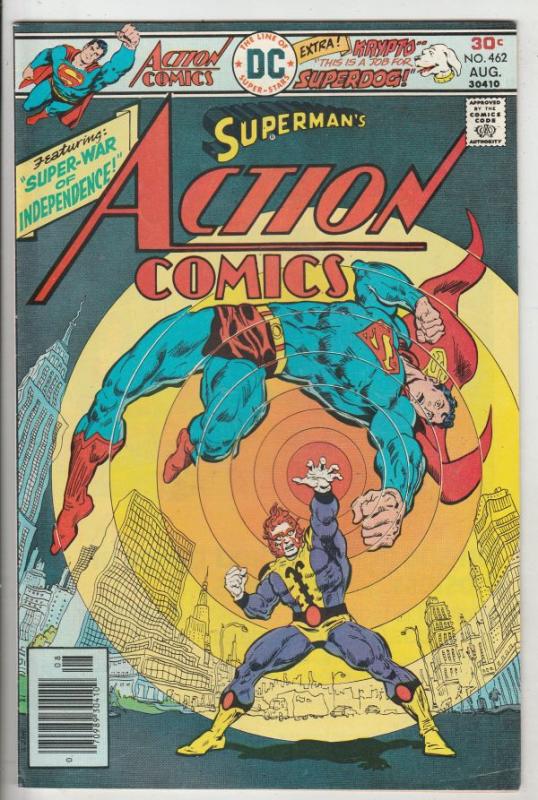 Action Comics #462 (Aug-76) NM- High-Grade Superman