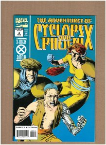 Adventures of Cyclops and Phoenix #4 Marvel Comics 1994 Nate Grey X-Men NM- 9.2 