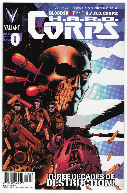 Bloodshot and H.A.R.D.Corps: H.A.R.D.Corps #0 Cover B -Miguel Angel Sepulveda