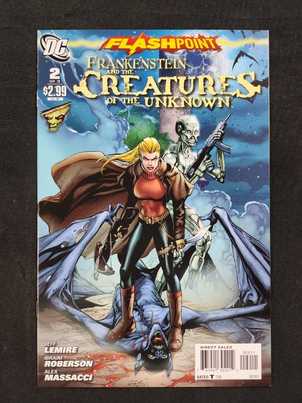 Flashpoint: Frankenstein & Creatures of the Unknown 3PC #1-3 (9.2ob) 2011