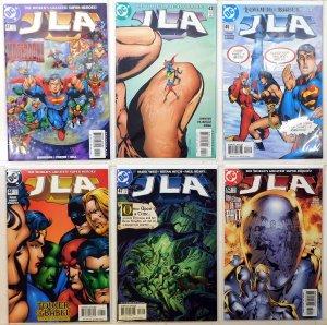 JLA Lot 6 #41, 42, 45, 46, 47, 52 2000 DC Justice League America Comics