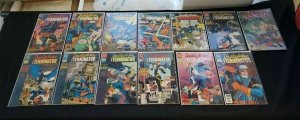 DEATHSTROKE, THE TERMINATOR 13PC (VF/NM) ISS #1-12, ANNUAL #2 BLOODLINES 1991-93