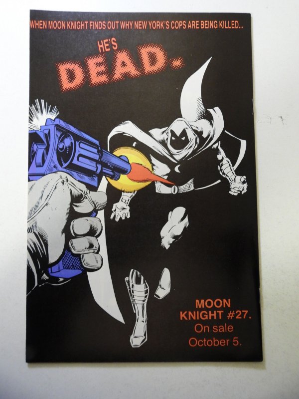 Moon Knight #26 (1982) FN/VF Condition