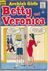 Archie's Girls Betty & Veronica #55 1960-spicy teen humor-10¢ cover price-FN-