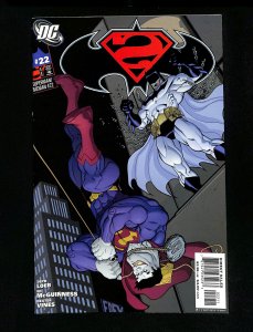 Superman / Batman #22 1st Batman Beyond in Regular DC Continuity!