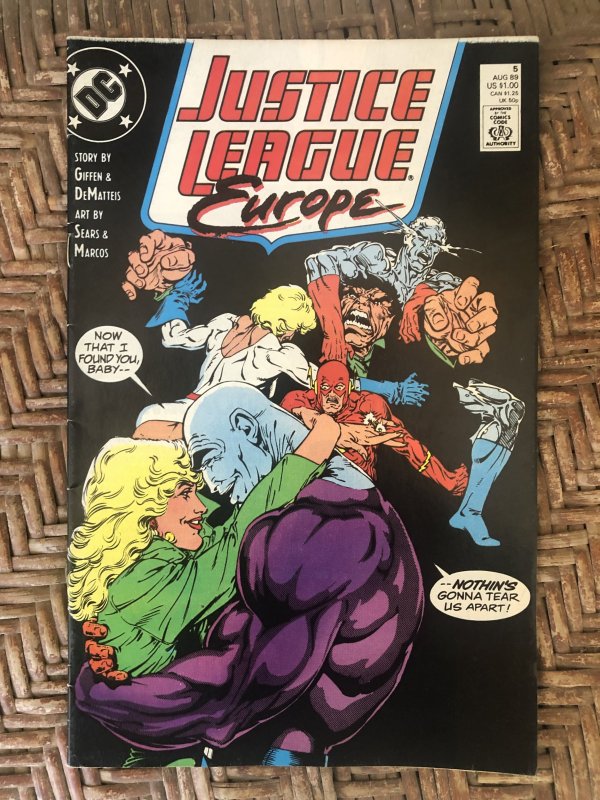 Justice League Europe #5 Direct Edition (1989)