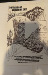 Wolverine #66 Third Print Cover (2008)quesada sketch