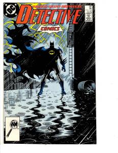 5 Detective Comics DC Comic Books # 584 586 587 588 589 Batman Robin WM5