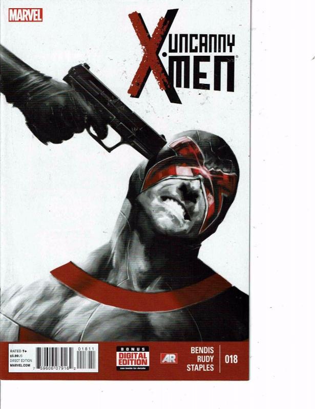 Lot Of 2 Comic Books Marvel Uncanny X-Men #18 and #17 ON9