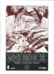 Redneck #1 NM- 9.2 Megabox Red Sketch Variant Image Comics Donny Cates Vampires