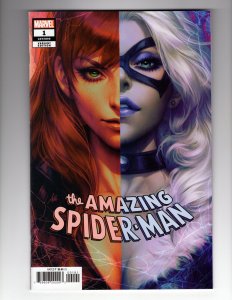 The Amazing Spider-Man #1 (2022) Artgerm Lau Variant Cover   / MA#4