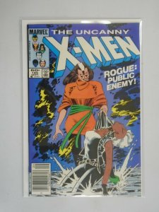 Uncanny X-Men #185 Newsstand edition 8.0 VF (1984 1st Series)