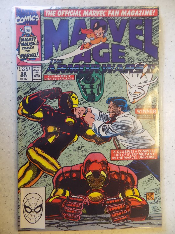 Marvel Age #92 (1990)