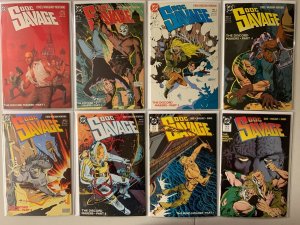 Doc Savage comics lot #1-21 12 diff avg 8.0 (1988-90)