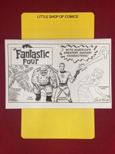 Fantastic Four #1 Kirby Black and White Hidden Gem Variant 1 Per Store 1st Apps