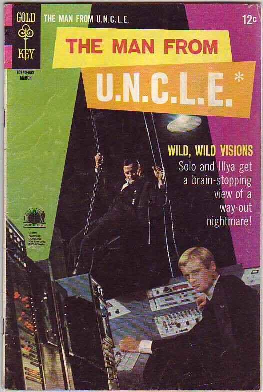 Man from U.N.C.L.E., The #17 (Mar-68) VG Affordable-Grade Napolean Solo, Ilya...