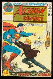 ACTION COMICS #393 1970- SUPERMAN-DC COMICS VG/FN