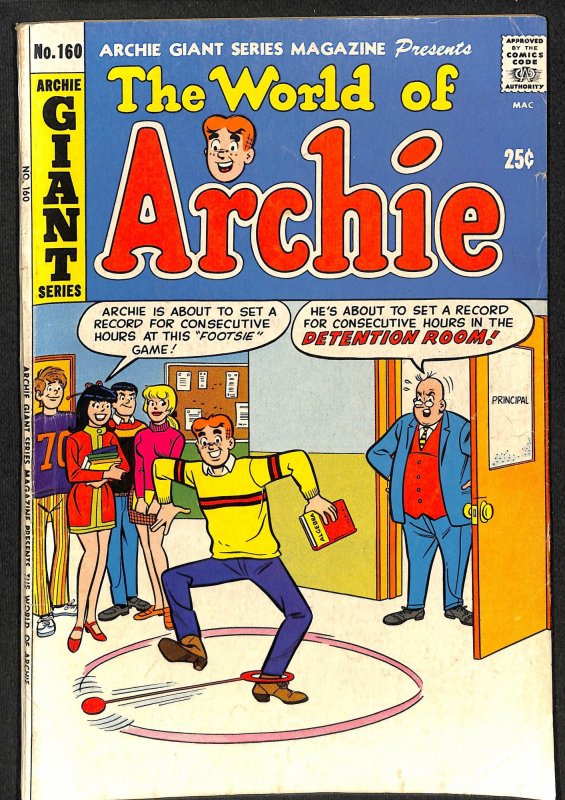 Archie Giant Series Magazine #160 (1969)